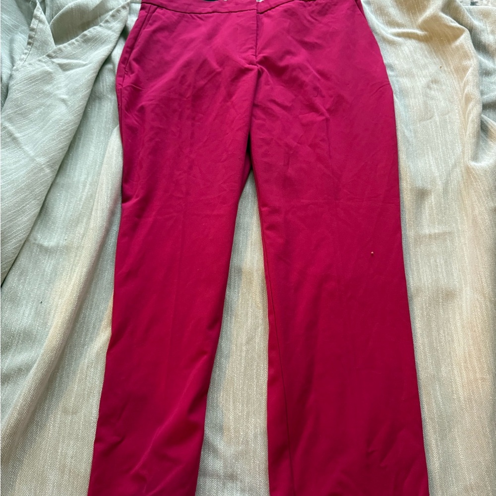 Elegant Women's Red Pants